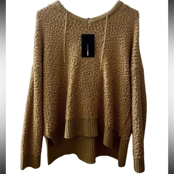 Fashion Nova After Dark Taupe Hooded Sweatshirt Plus Size 1X Women’s - Picture 6 of 15